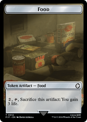 Food (0012) // Copy Double-Sided Token [Fallout Tokens] | Anubis Games and Hobby