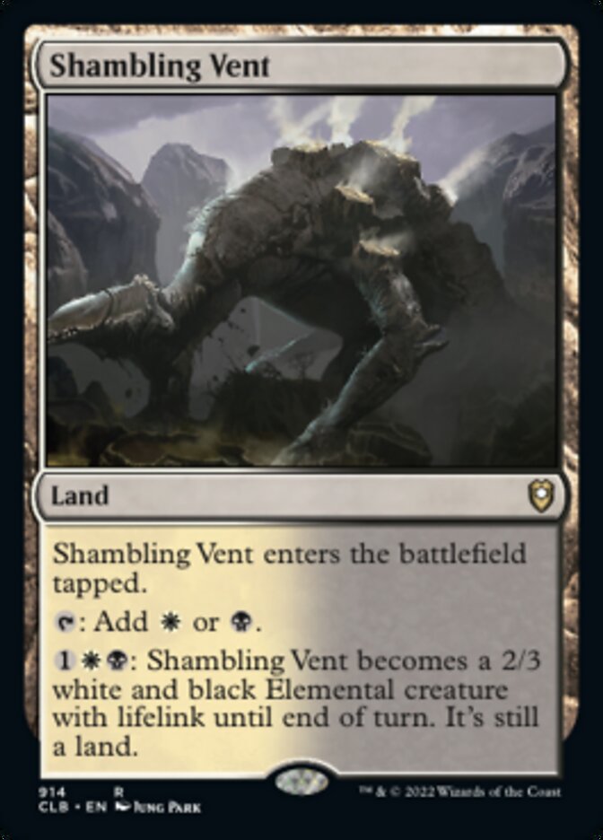 Shambling Vent [Commander Legends: Battle for Baldur's Gate] | Anubis Games and Hobby