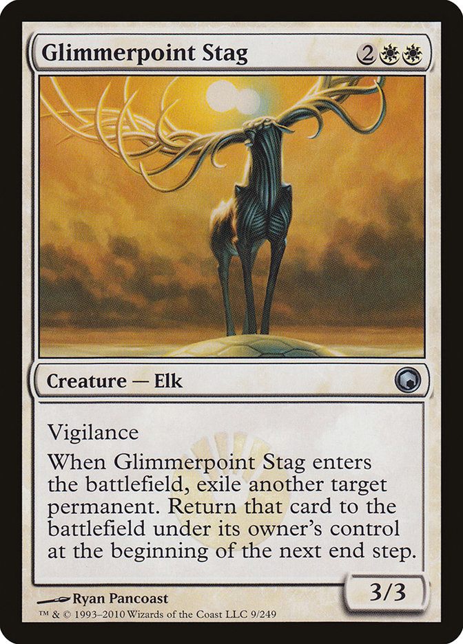 Glimmerpoint Stag [Scars of Mirrodin] | Anubis Games and Hobby