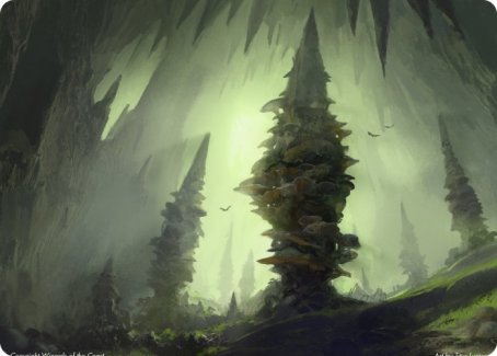 Forest (280) Art Card [Dungeons & Dragons: Adventures in the Forgotten Realms Art Series] | Anubis Games and Hobby