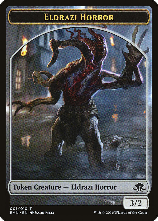 Eldrazi Horror Token [Eldritch Moon Tokens] | Anubis Games and Hobby