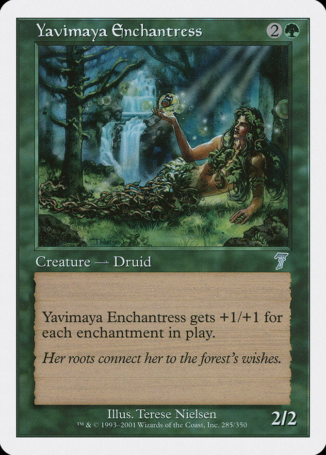 Yavimaya Enchantress [Seventh Edition] | Anubis Games and Hobby