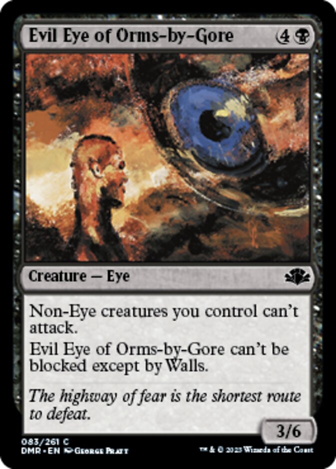 Evil Eye of Orms-by-Gore [Dominaria Remastered] | Anubis Games and Hobby