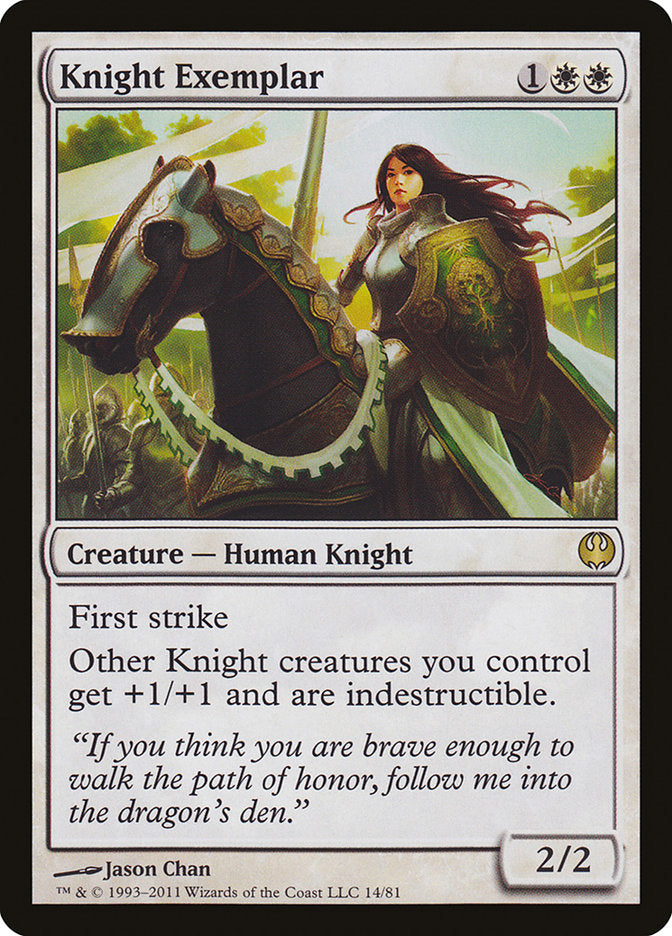 Knight Exemplar [Duel Decks: Knights vs. Dragons] | Anubis Games and Hobby