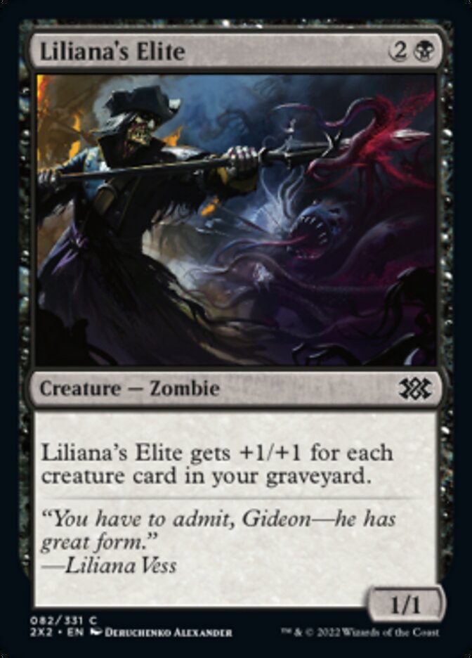 Liliana's Elite [Double Masters 2022] | Anubis Games and Hobby