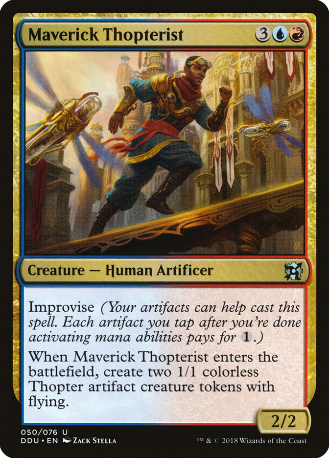 Maverick Thopterist [Duel Decks: Elves vs. Inventors] | Anubis Games and Hobby