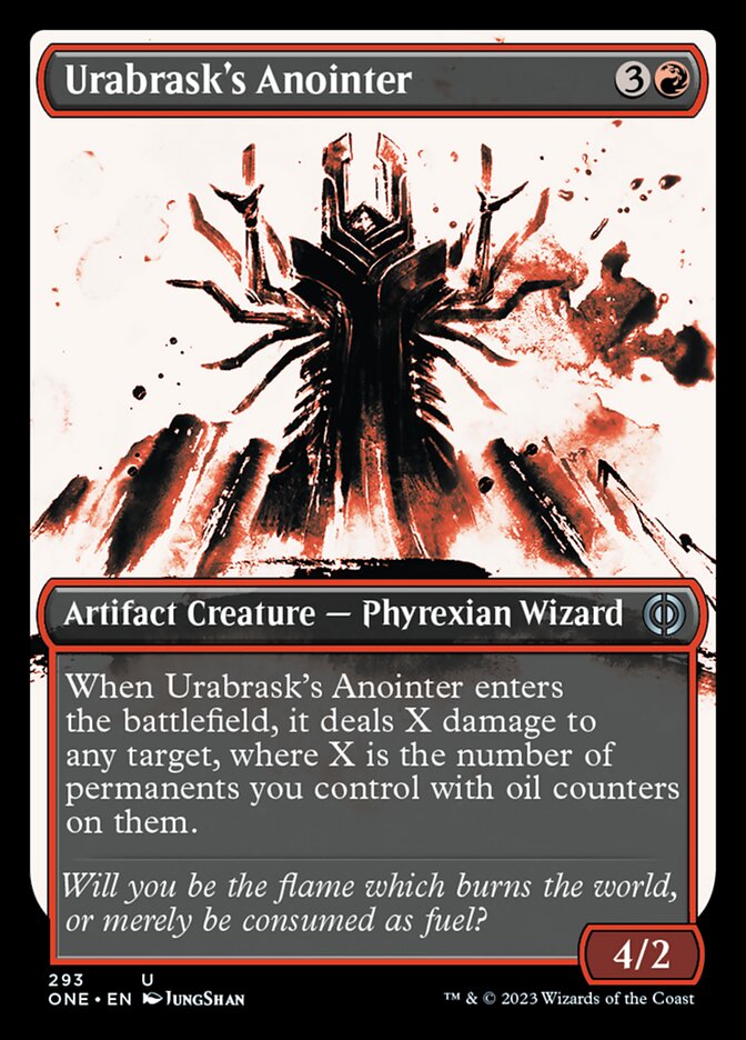 Urabrask's Anointer (Showcase Ichor) [Phyrexia: All Will Be One] | Anubis Games and Hobby