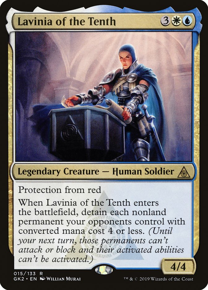 Lavinia of the Tenth [Ravnica Allegiance Guild Kit] | Anubis Games and Hobby