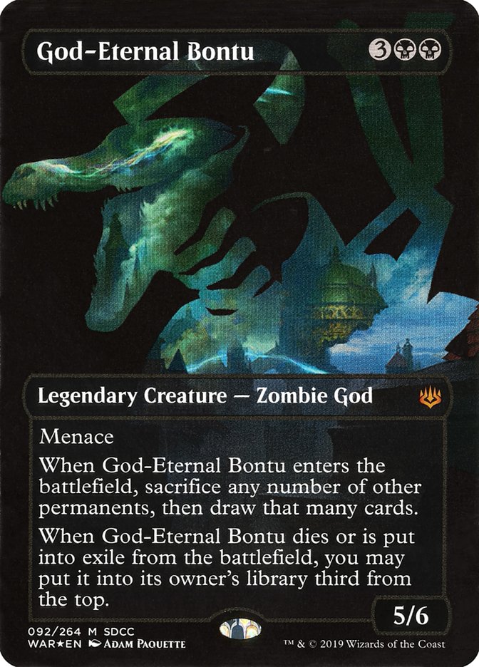 God-Eternal Bontu [San Diego Comic-Con 2019] | Anubis Games and Hobby