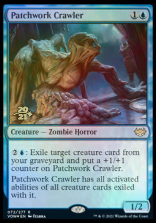 Patchwork Crawler [Innistrad: Crimson Vow Prerelease Promos] | Anubis Games and Hobby