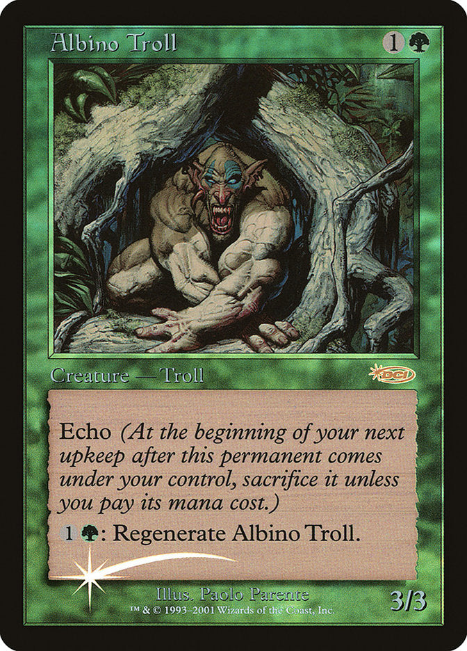 Albino Troll [Friday Night Magic 2002] | Anubis Games and Hobby