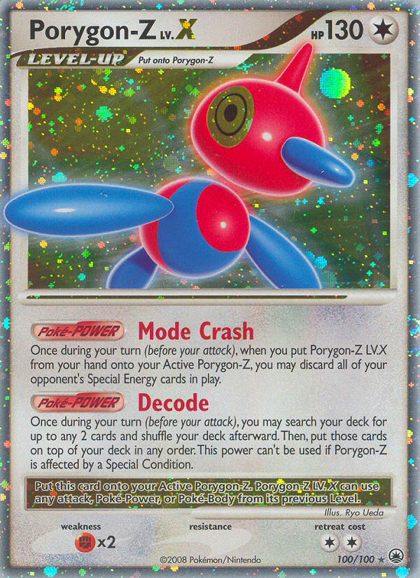 Porygon-Z LV.X (100/100) [Diamond & Pearl: Majestic Dawn] | Anubis Games and Hobby