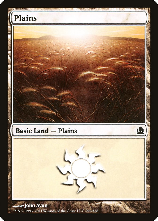 Plains (299) [Commander 2011] | Anubis Games and Hobby