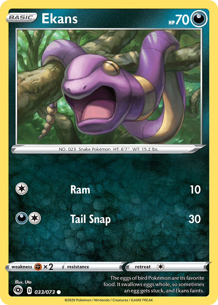 Ekans (033/073) [Sword & Shield: Champion's Path] | Anubis Games and Hobby