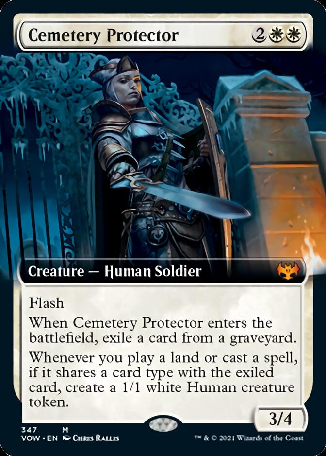 Cemetery Protector (Extended Art) [Innistrad: Crimson Vow] | Anubis Games and Hobby