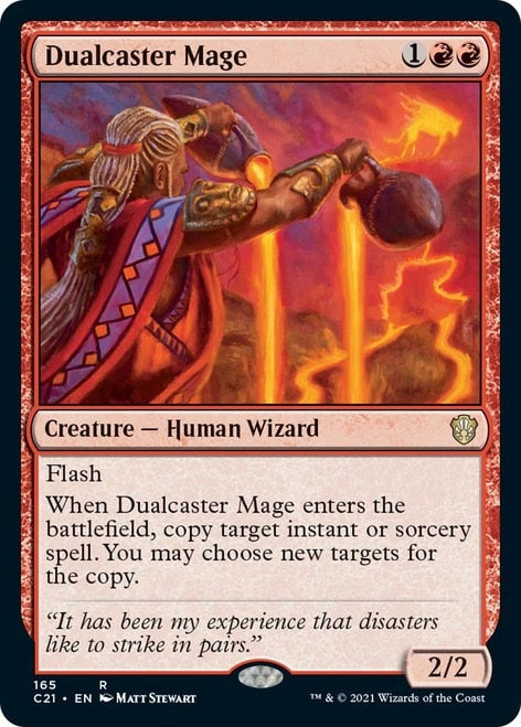 Dualcaster Mage [Commander 2021] | Anubis Games and Hobby