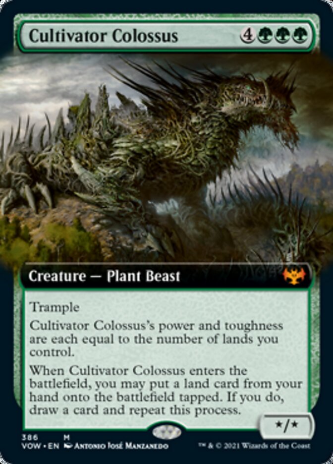 Cultivator Colossus (Extended Art) [Innistrad: Crimson Vow] | Anubis Games and Hobby