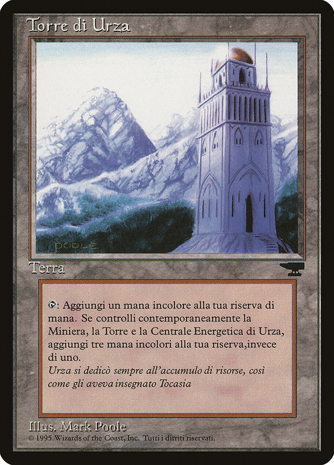 Urza's Tower (Plains) (Italian) - "Torre di Urza" [Rinascimento] | Anubis Games and Hobby