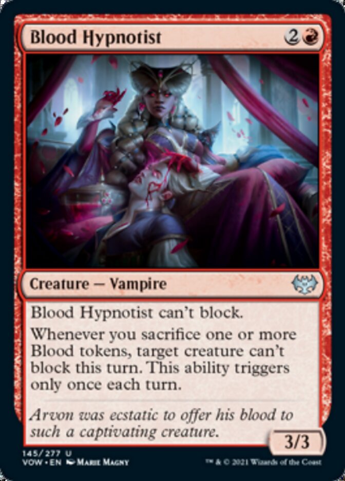 Blood Hypnotist [Innistrad: Crimson Vow] | Anubis Games and Hobby