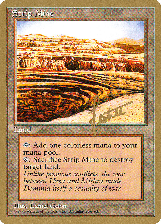 Strip Mine (Bertrand Lestree) [Pro Tour Collector Set] | Anubis Games and Hobby