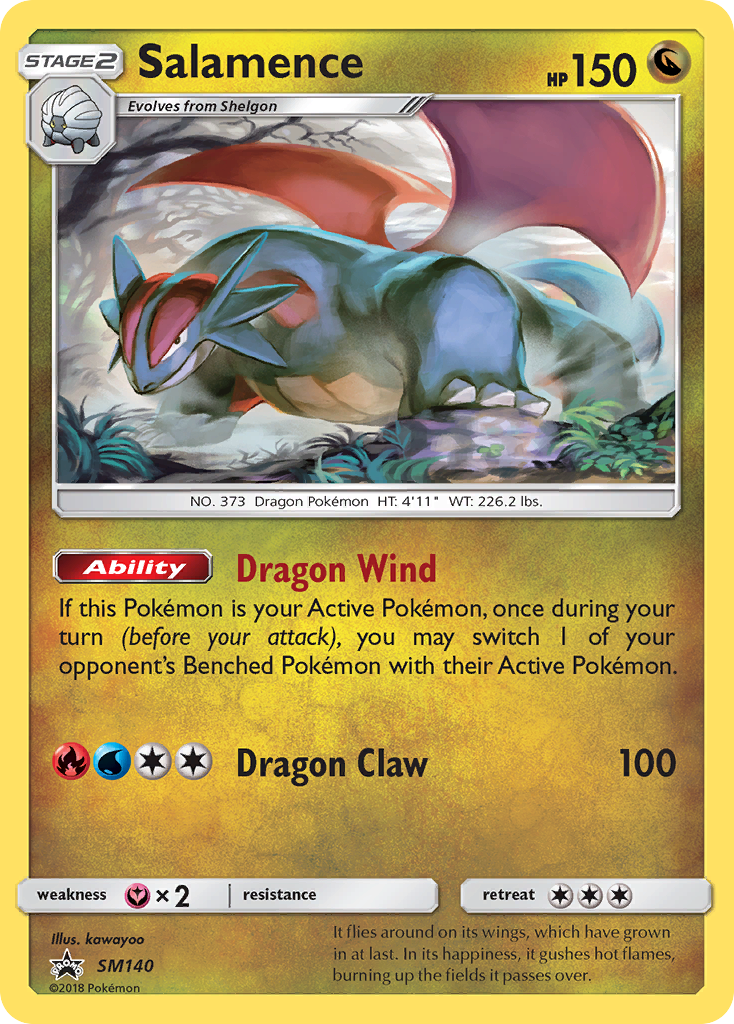 Salamence (SM140) [Sun & Moon: Black Star Promos] | Anubis Games and Hobby