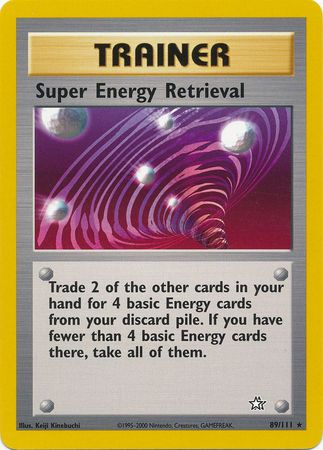 Super Energy Retrieval (89/111) [Neo Genesis Unlimited] | Anubis Games and Hobby
