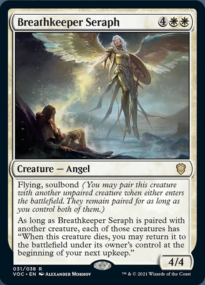 Breathkeeper Seraph [Innistrad: Crimson Vow Commander] | Anubis Games and Hobby