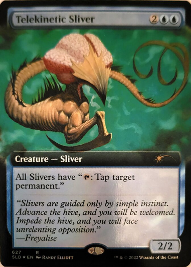 Telekinetic Sliver (Extended Art) [Secret Lair Drop Promos] | Anubis Games and Hobby