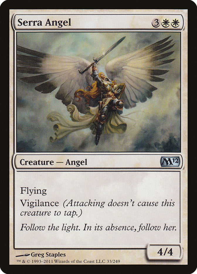 Serra Angel [Magic 2012] | Anubis Games and Hobby