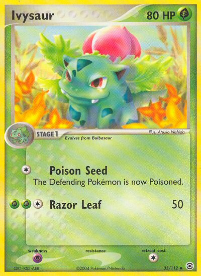 Ivysaur (35/112) [EX: FireRed & LeafGreen] | Anubis Games and Hobby