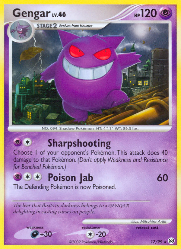 Gengar (17/99) [Platinum: Arceus] | Anubis Games and Hobby