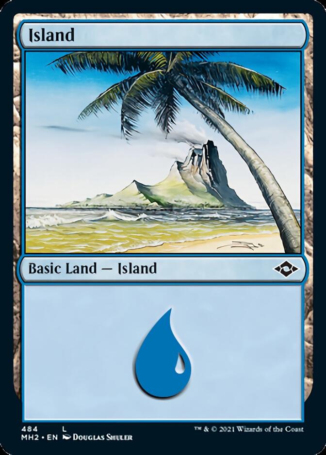 Island (484) (Foil Etched) [Modern Horizons 2] | Anubis Games and Hobby