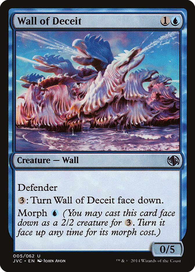 Wall of Deceit [Duel Decks Anthology] | Anubis Games and Hobby