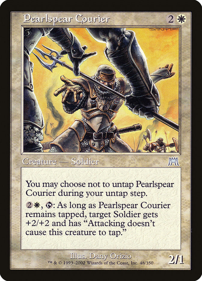 Pearlspear Courier [Onslaught] | Anubis Games and Hobby