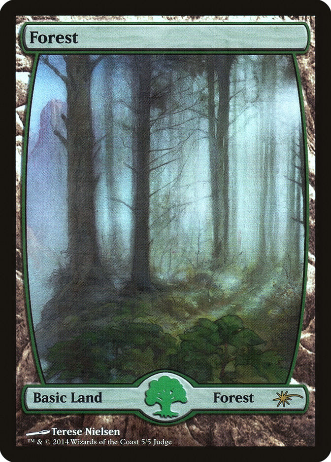 Forest (5★) [Judge Gift Cards 2014] | Anubis Games and Hobby