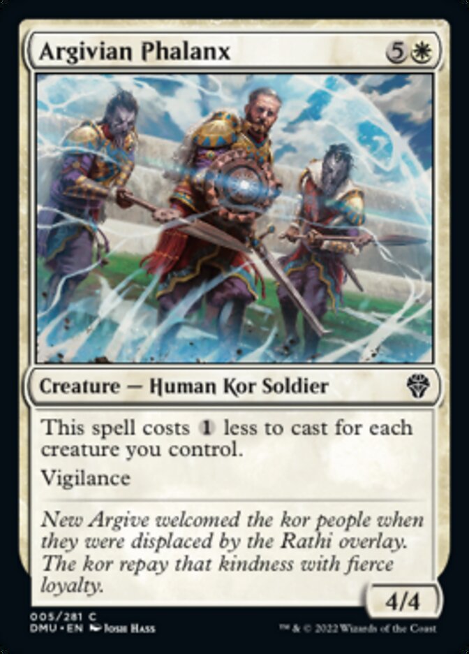 Argivian Phalanx [Dominaria United] | Anubis Games and Hobby