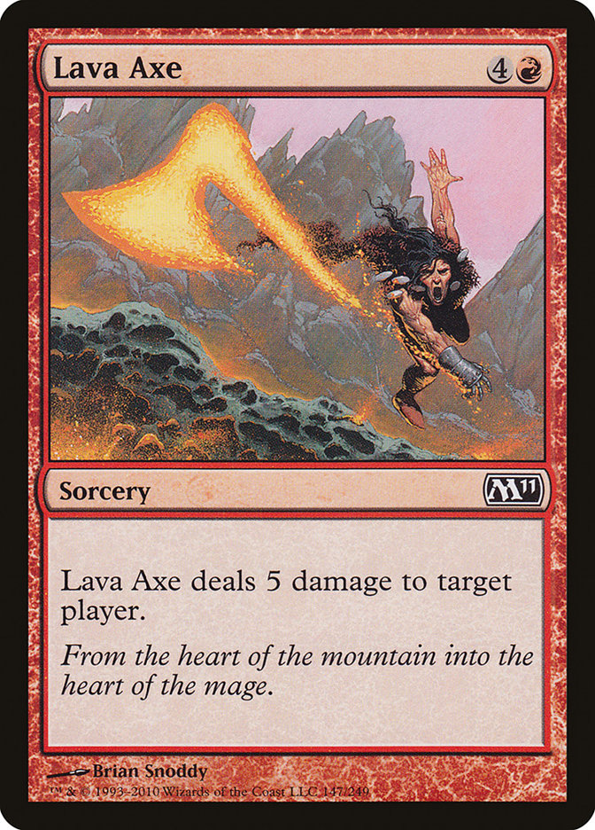 Lava Axe [Magic 2011] | Anubis Games and Hobby