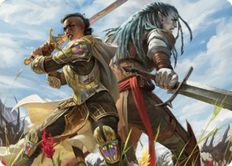 Join Forces Art Card [Dominaria United Art Series] | Anubis Games and Hobby