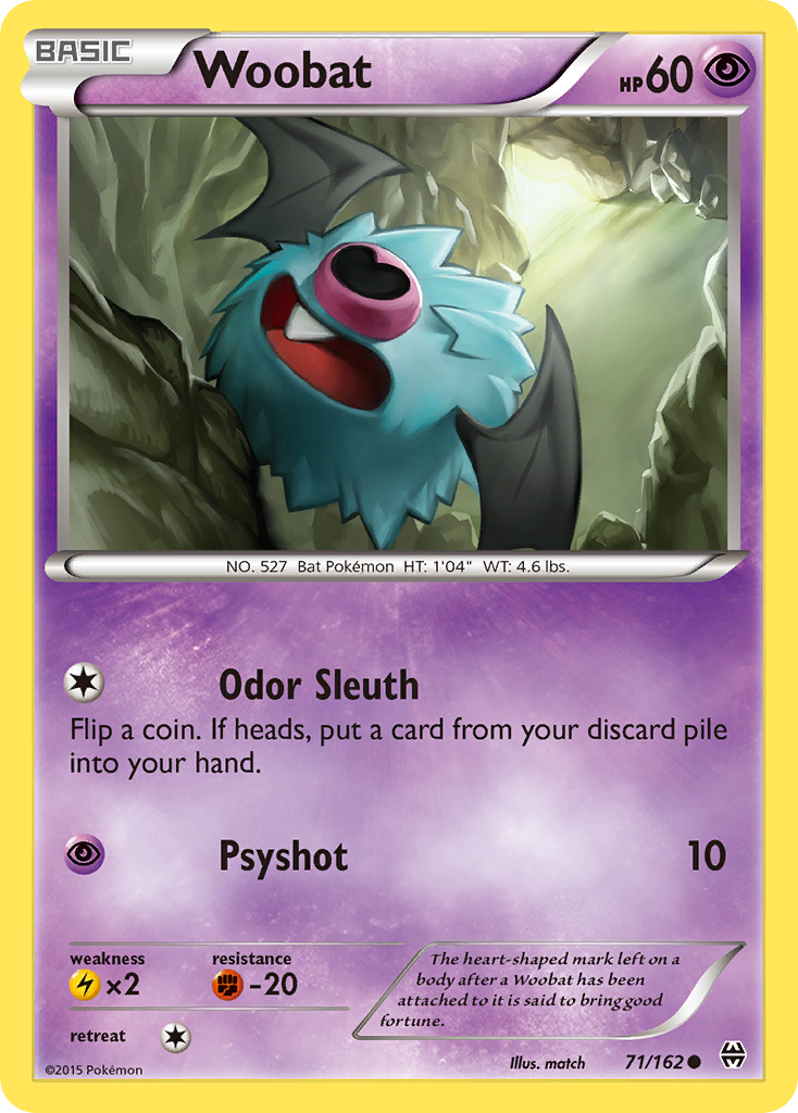 Woobat (71/162) [XY: BREAKthrough] | Anubis Games and Hobby