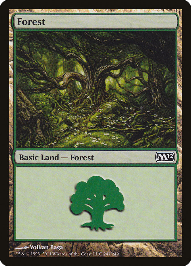 Forest (247) [Magic 2012] | Anubis Games and Hobby