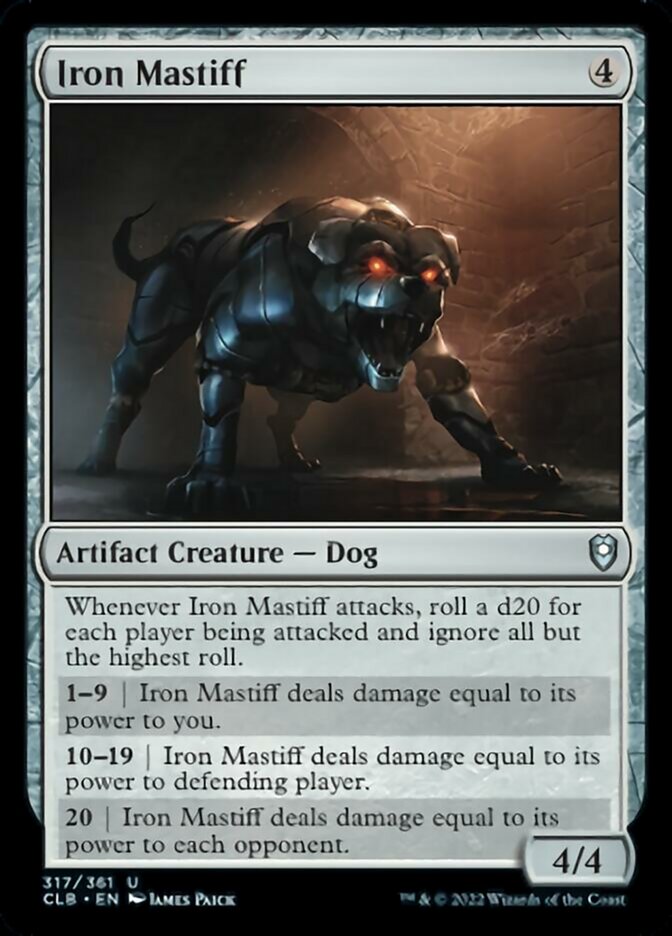 Iron Mastiff [Commander Legends: Battle for Baldur's Gate] | Anubis Games and Hobby