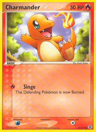 Charmander (57/112) [EX: FireRed & LeafGreen] | Anubis Games and Hobby