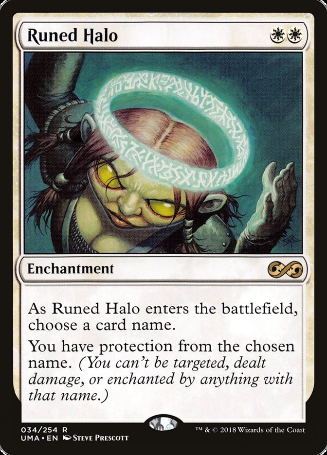 Runed Halo [Ultimate Masters] | Anubis Games and Hobby