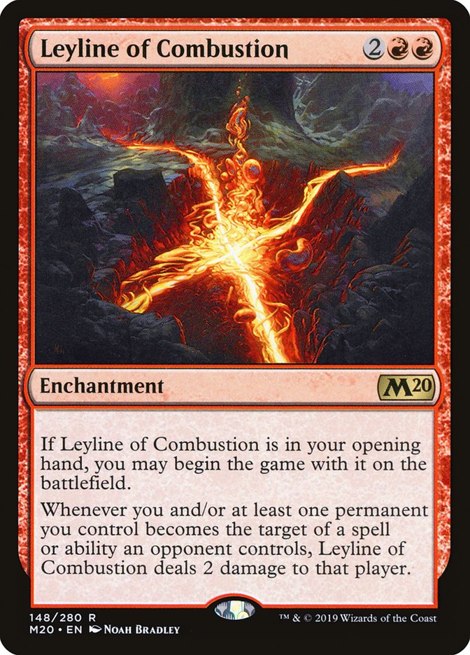 Leyline of Combustion [Core Set 2020] | Anubis Games and Hobby