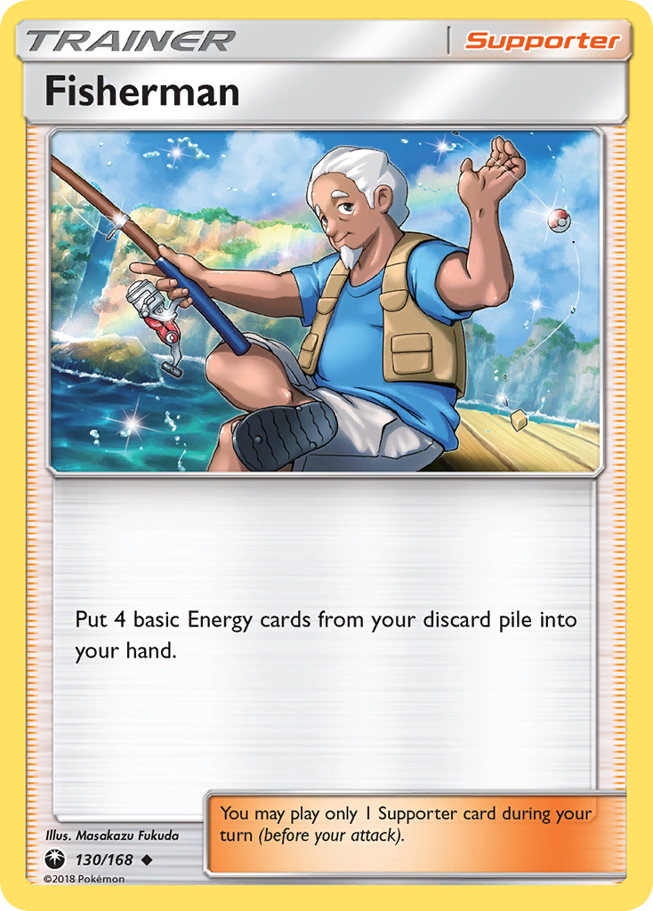 Fisherman (130/168) [Sun & Moon: Celestial Storm] | Anubis Games and Hobby