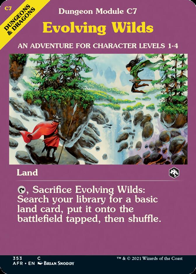 Evolving Wilds (Dungeon Module) [Dungeons & Dragons: Adventures in the Forgotten Realms] | Anubis Games and Hobby