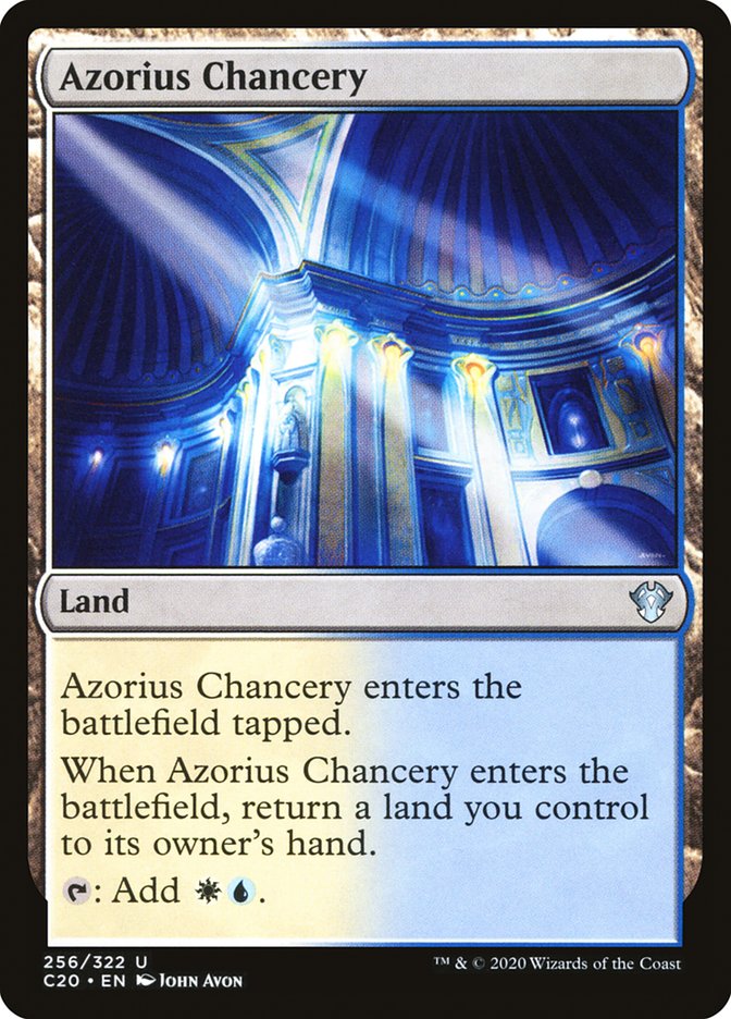 Azorius Chancery [Commander 2020] | Anubis Games and Hobby