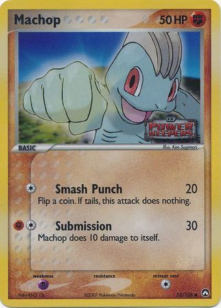 Machop (53/108) (Stamped) [EX: Power Keepers] | Anubis Games and Hobby