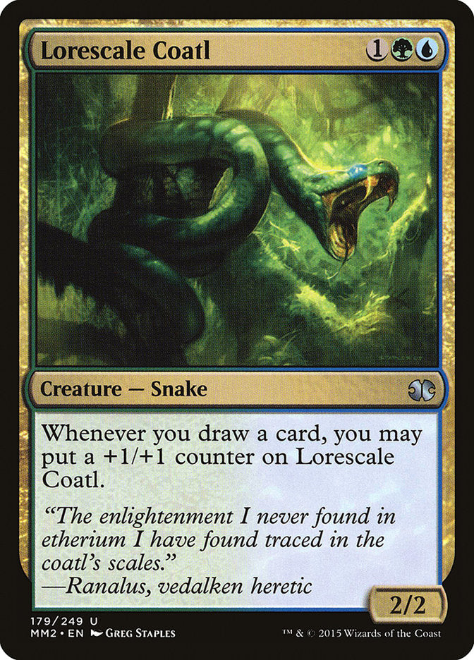 Lorescale Coatl [Modern Masters 2015] | Anubis Games and Hobby