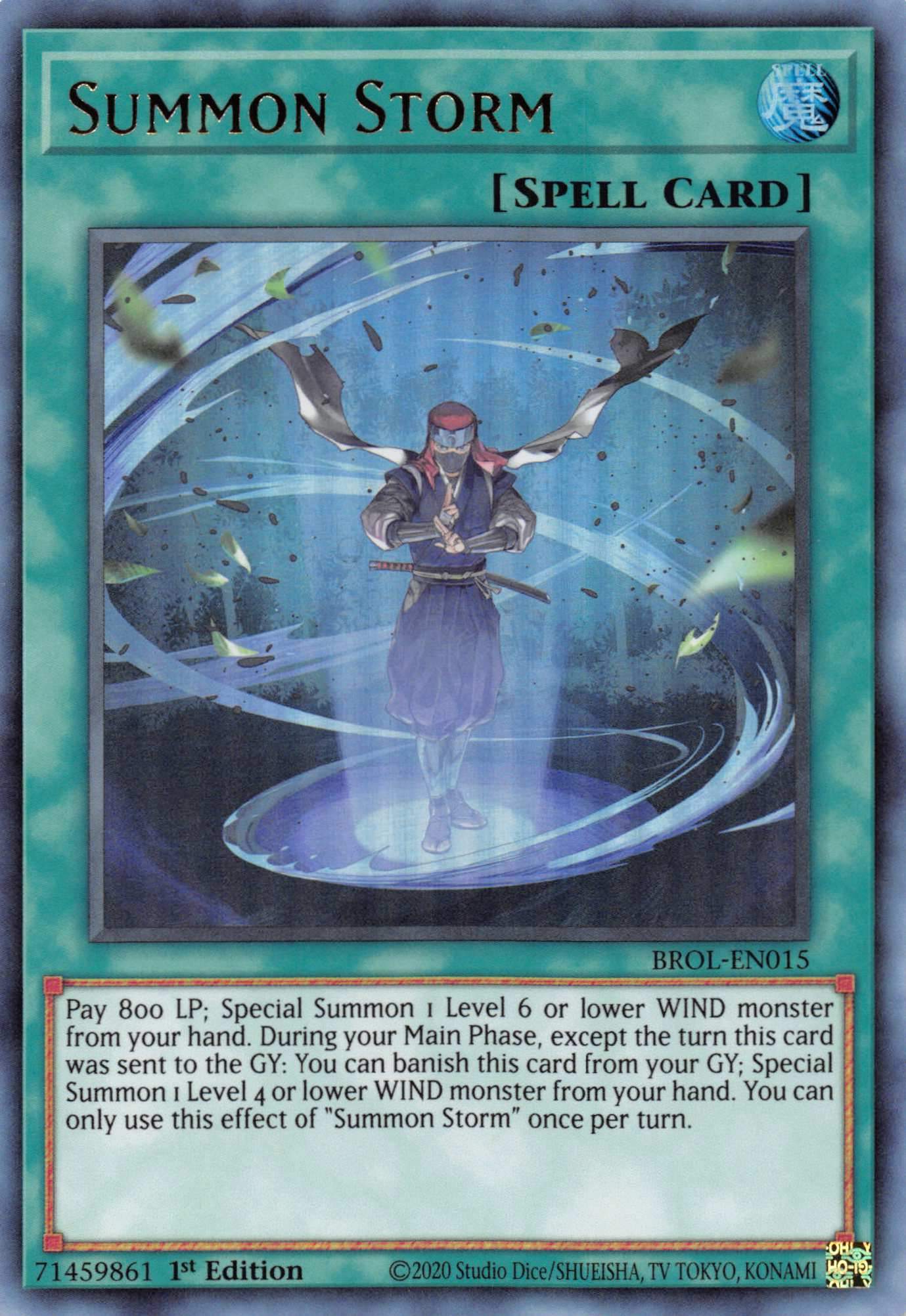 Summon Storm [BROL-EN015] Ultra Rare | Anubis Games and Hobby